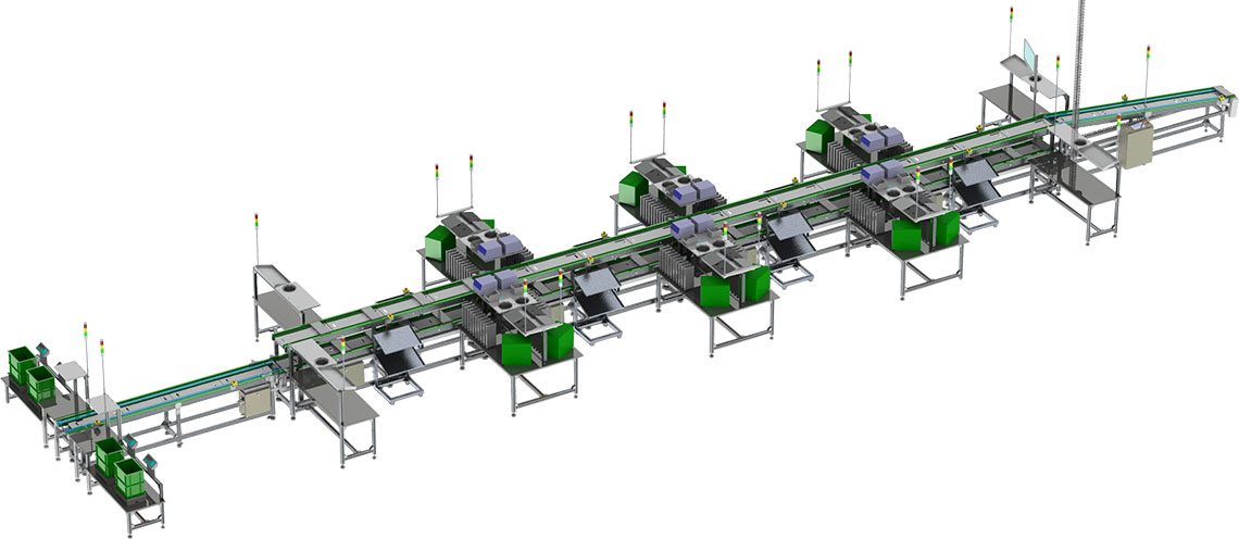Üretim, Test ve İşlem Konveyörleri Otomasyonu